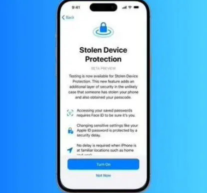 东城苹果授权维修店分享被盗设备保护功能开启方法 