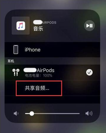 东城苹果14音频维修点分享iPhone14音频共享设置方法 