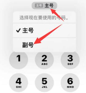 东城苹果14维修店分享iPhone 14 Pro Max使用副卡打电话的方法 