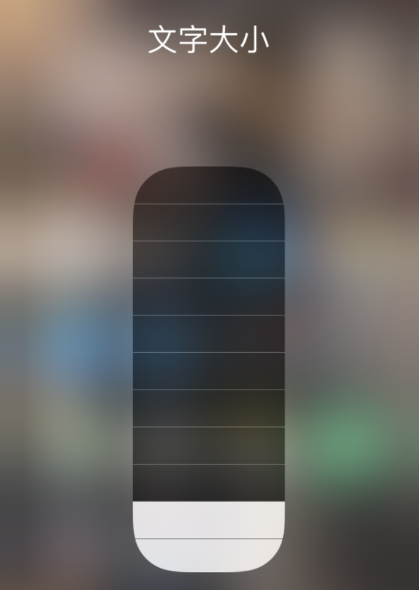 东城苹果手机维修分享小技巧：在 iPhone 控制中心快速调节字体大小 